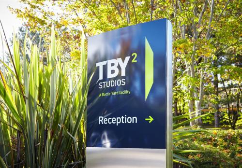 TBY2 Reception Signage