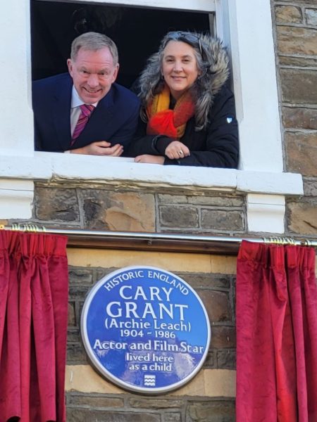 Cary Grant plaque