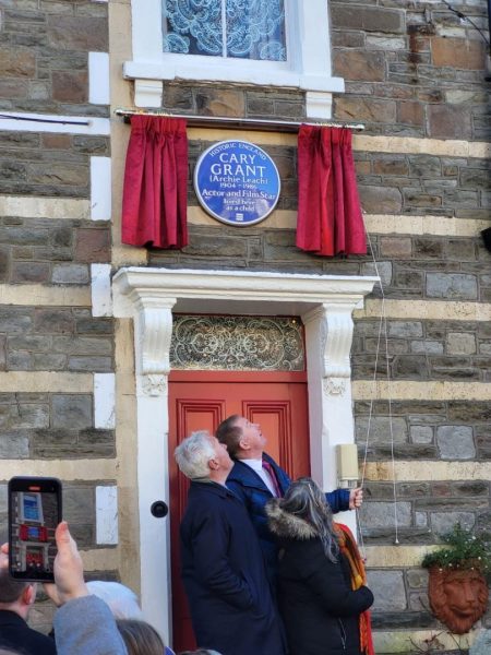 Cary Grant plaque